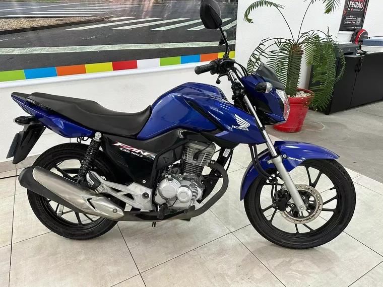 Honda CG 160 Azul 1