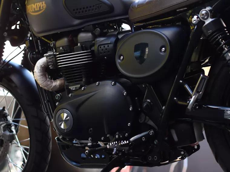 Triumph Street Scrambler Cinza 10