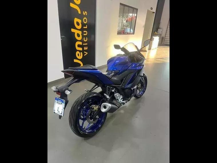 Yamaha YZF R3 Azul 8