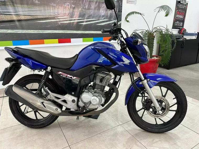 Honda CG 160 Azul 3