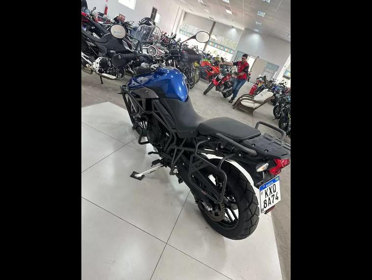 Triumph Tiger 800 Azul 6