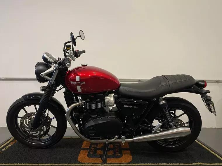 Triumph Street Twin Vermelho 3