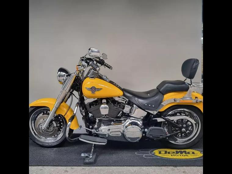 Harley-Davidson Fat Boy Amarelo 4