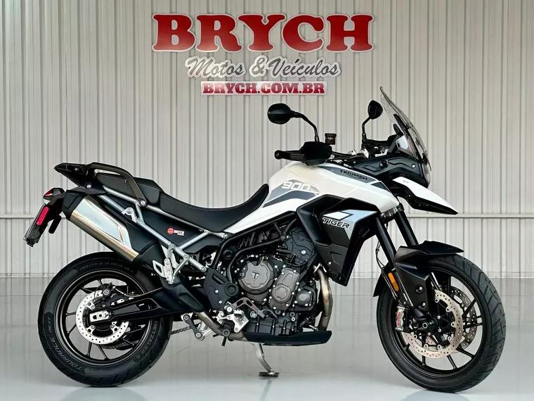 Triumph Tiger 900 Branco 1