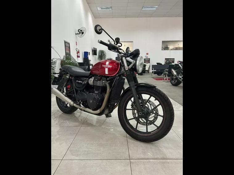 Triumph Street Twin Vermelho 6