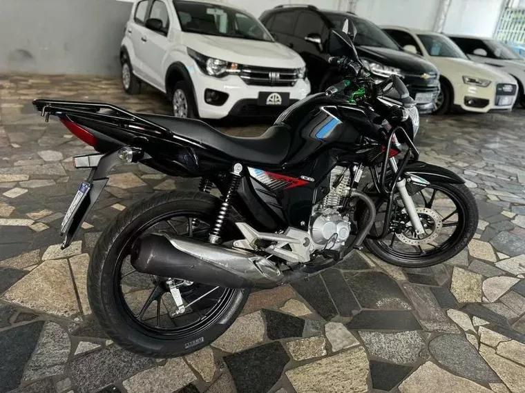 Honda CG 160 Preto 5