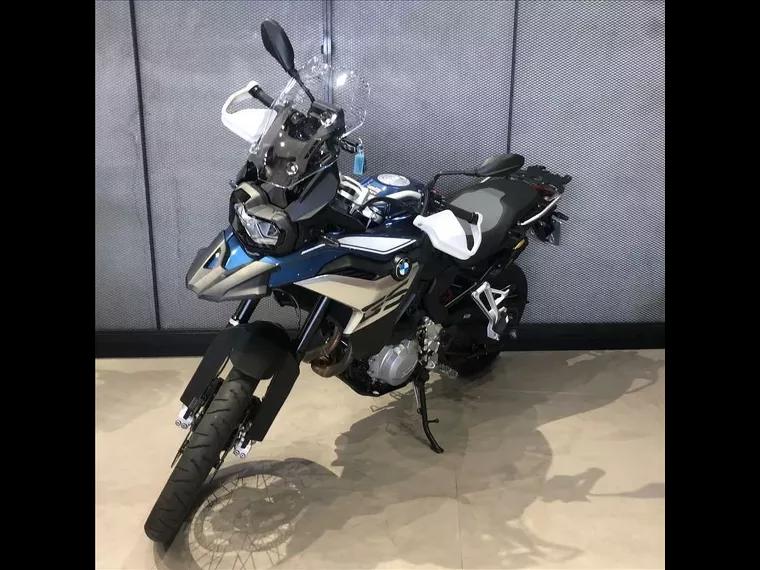 BMW F 850 Azul 1