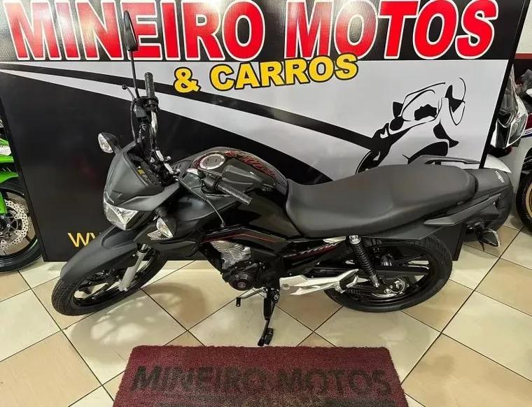 Honda CG 160 Preto 2