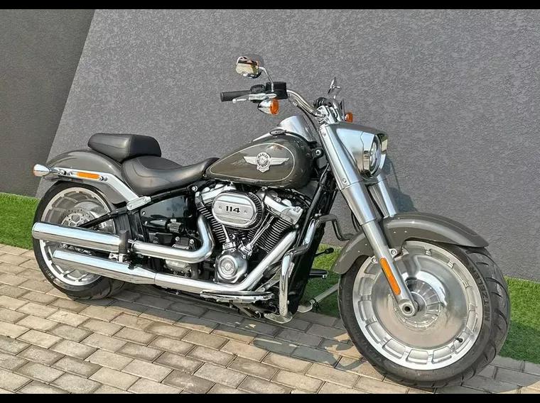 Harley-Davidson Fat Boy Cinza 8