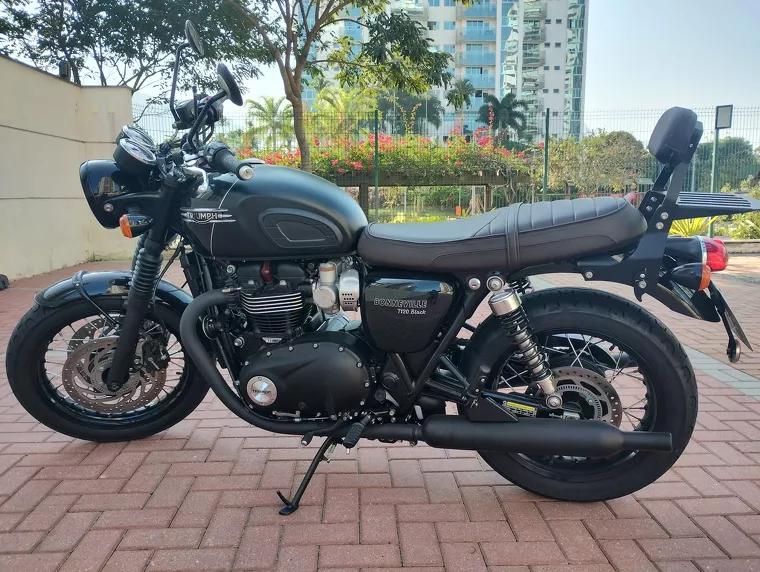 Triumph Bonneville Preto 1