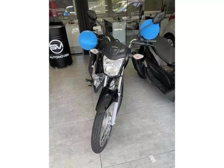 Honda CG 160 Preto 5