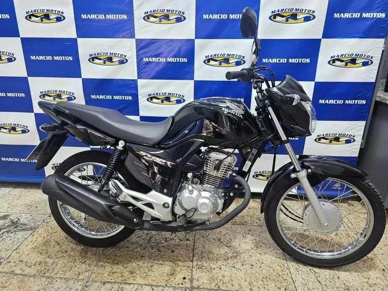 Honda CG 160 Preto 6