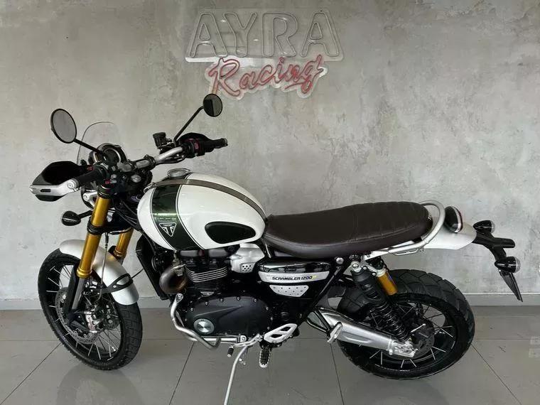 Triumph Scrambler Branco 2