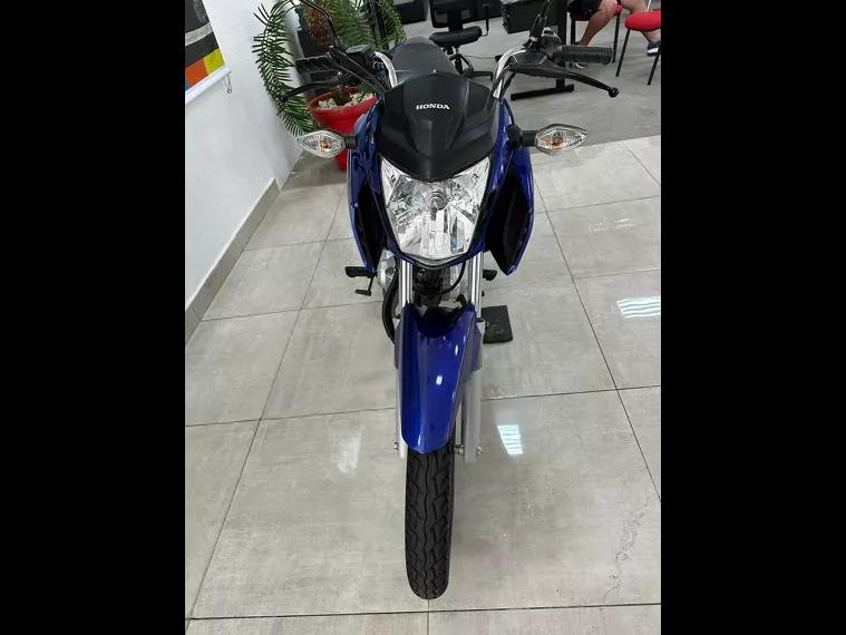 Honda CG 160 Azul 14