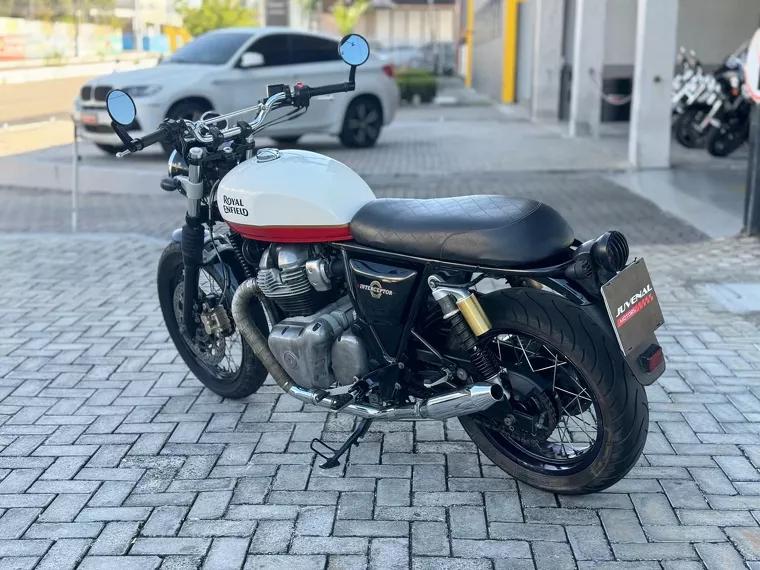 Royal Enfield Interceptor Branco 6