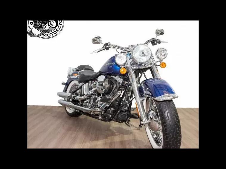 Harley-Davidson Deluxe Azul 3