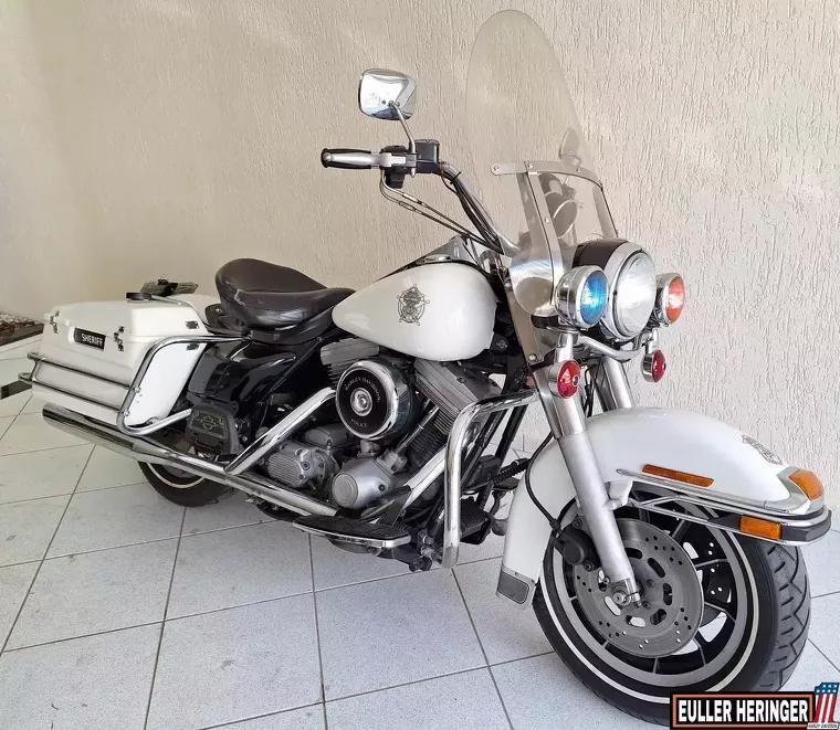 Harley-Davidson Road King Branco 3