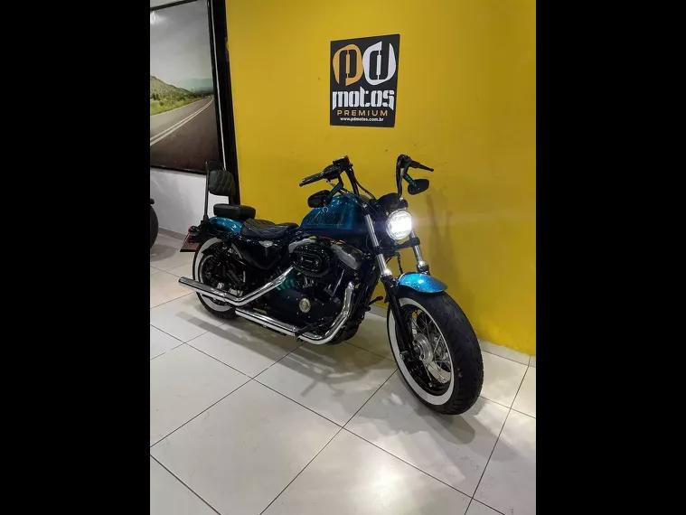 Harley-Davidson Sportster 1200 Azul 2