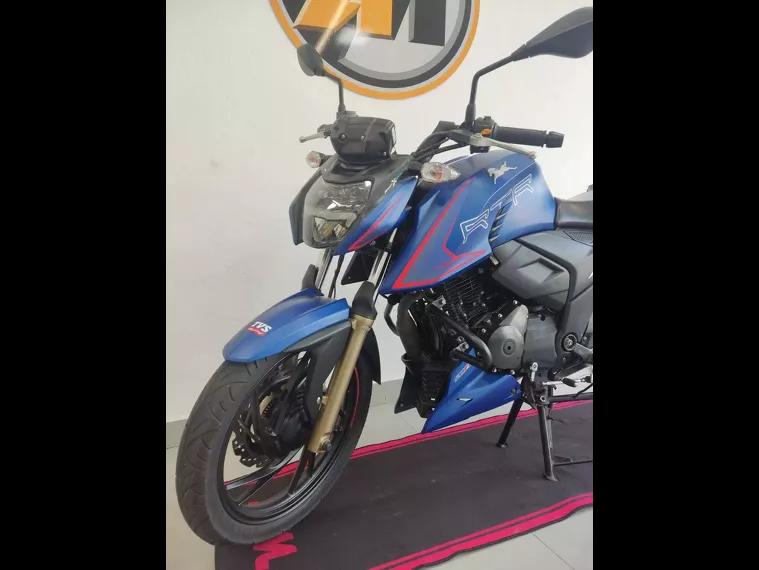 Dafra TVS Apache Azul 10