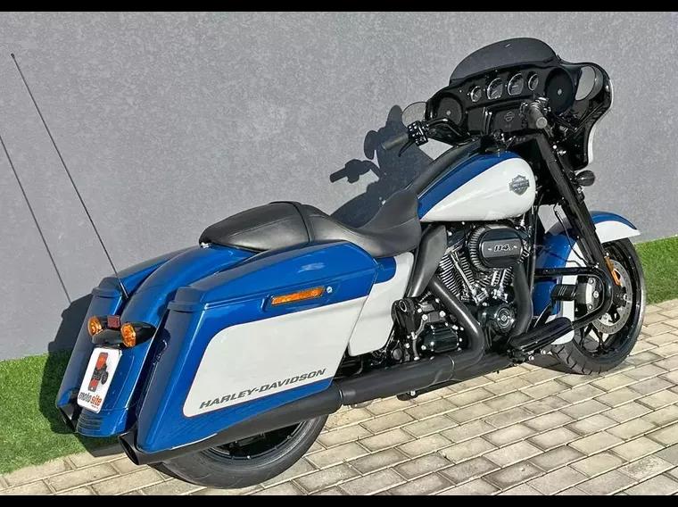Harley-Davidson Street Glide Azul 3