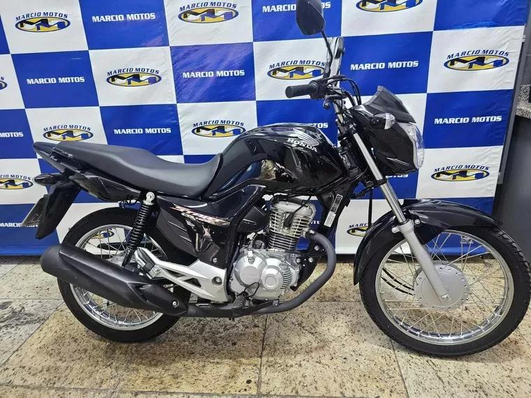 Honda CG 160 Preto 5