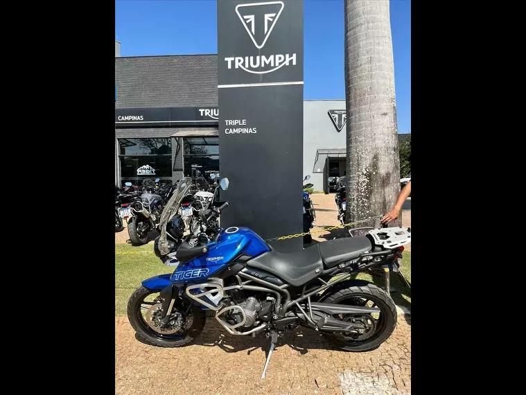 Triumph Tiger 800 Azul 2