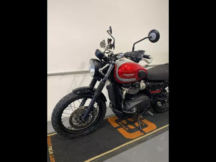 Triumph Street Scrambler Vermelho 8