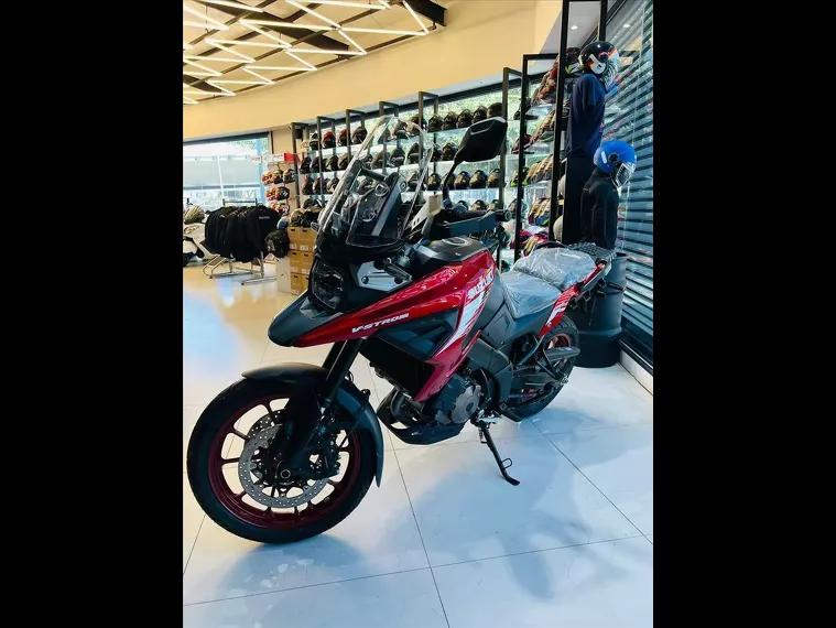 Suzuki V-Strom Vermelho 7