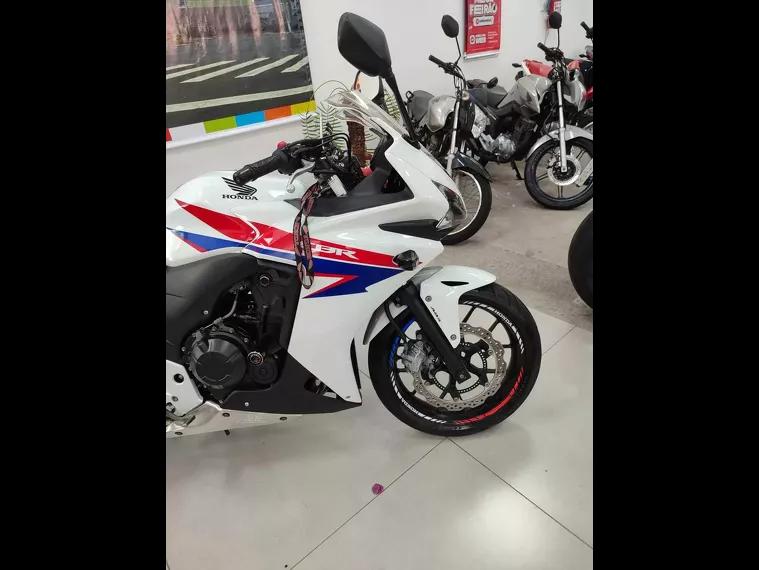 Honda CBR 500 Branco 16