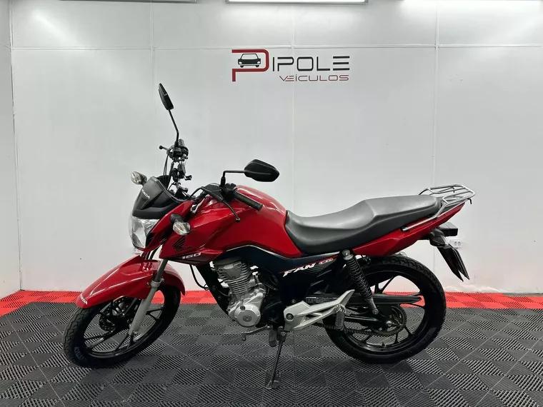 Honda CG 160 Vermelho 1