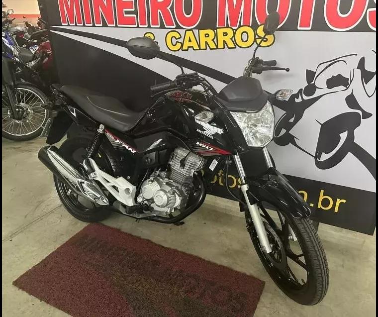 Honda CG 160 Preto 3