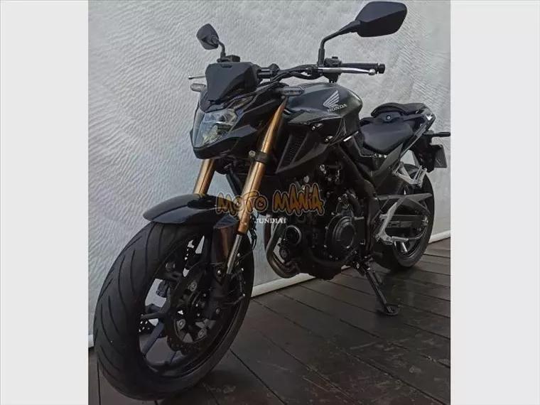 Honda CB 500 Cinza 13