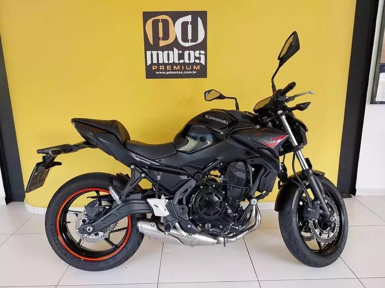 Kawasaki Z 650 Preto 1