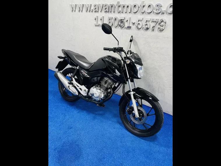 Honda CG 160 Preto 4