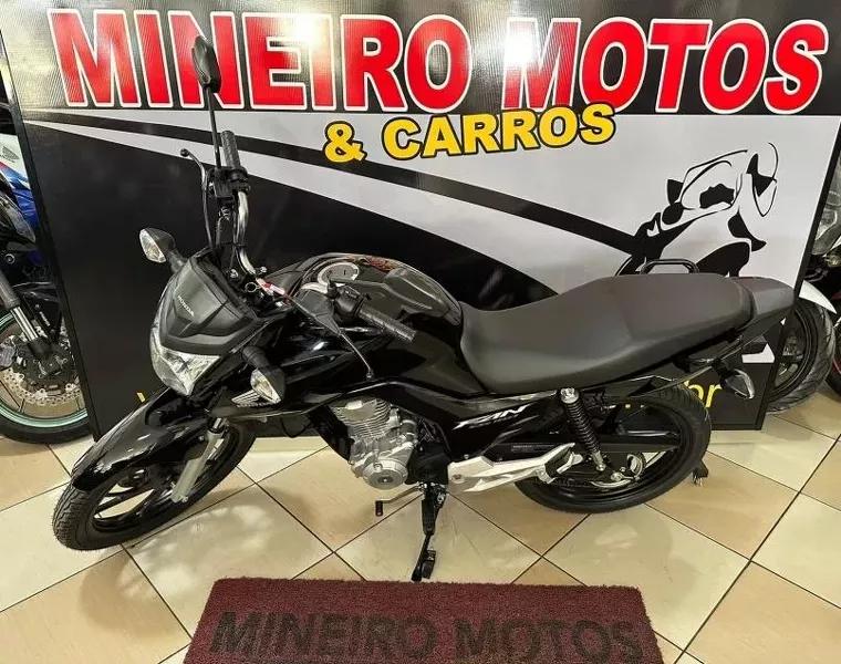 Honda CG 160 Preto 2