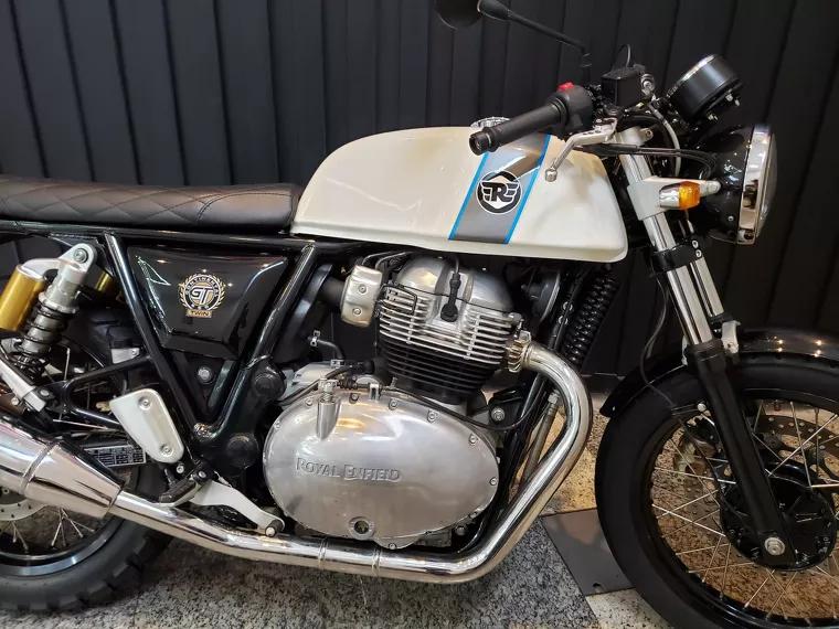 Royal Enfield Continental GT Branco 5