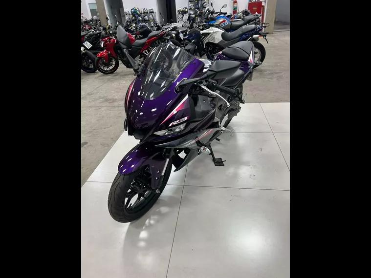 Yamaha YZF R3 Roxo 6