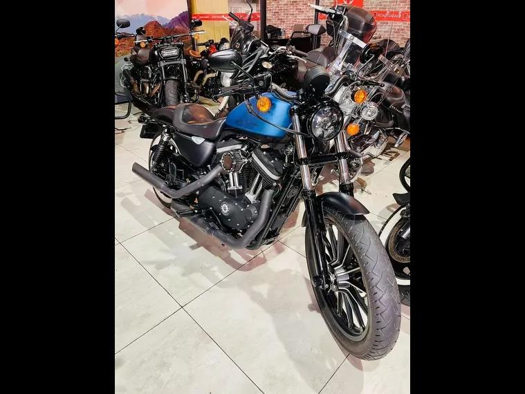Harley-Davidson Sportster 883 Azul 8