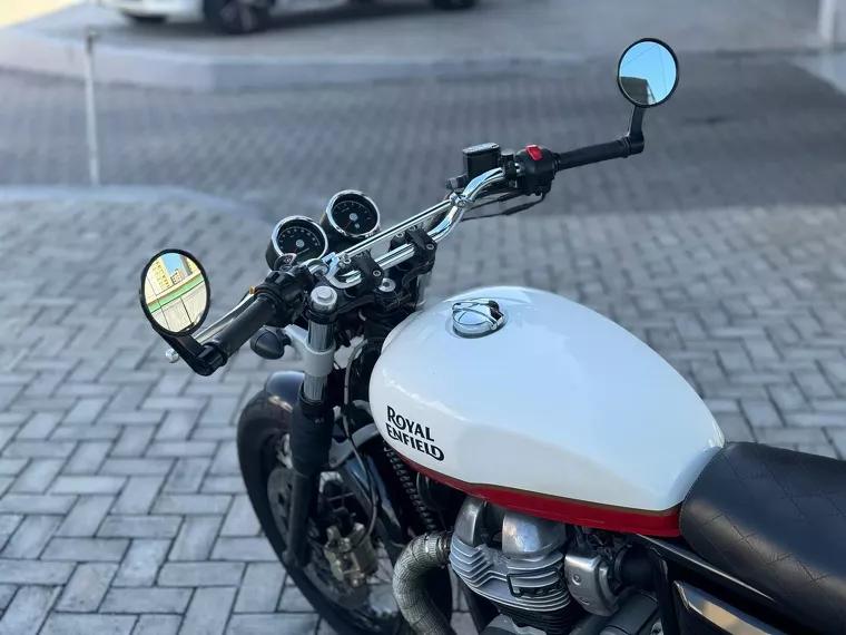 Royal Enfield Interceptor Branco 7