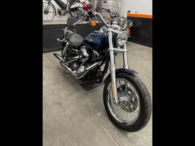 Harley-Davidson Dyna Azul 1