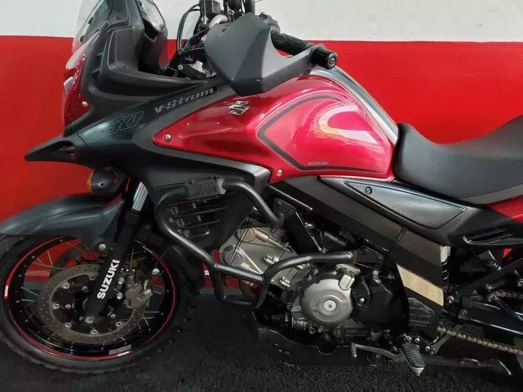 Suzuki V-Strom Vermelho 13