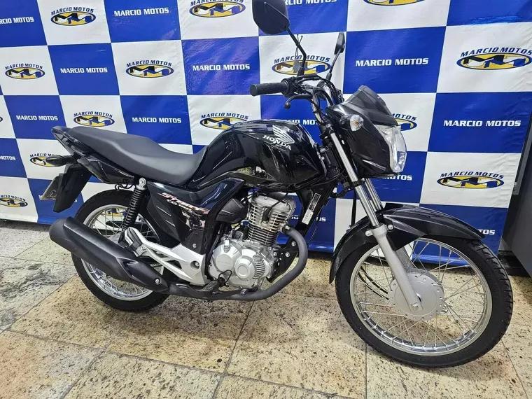 Honda CG 160 Preto 7