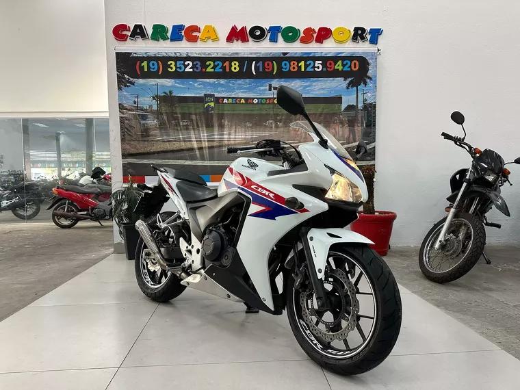 Honda CBR 500 Branco 2