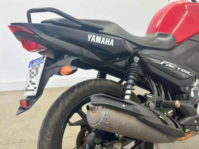 Yamaha YBR 125 Factor Vermelho 8