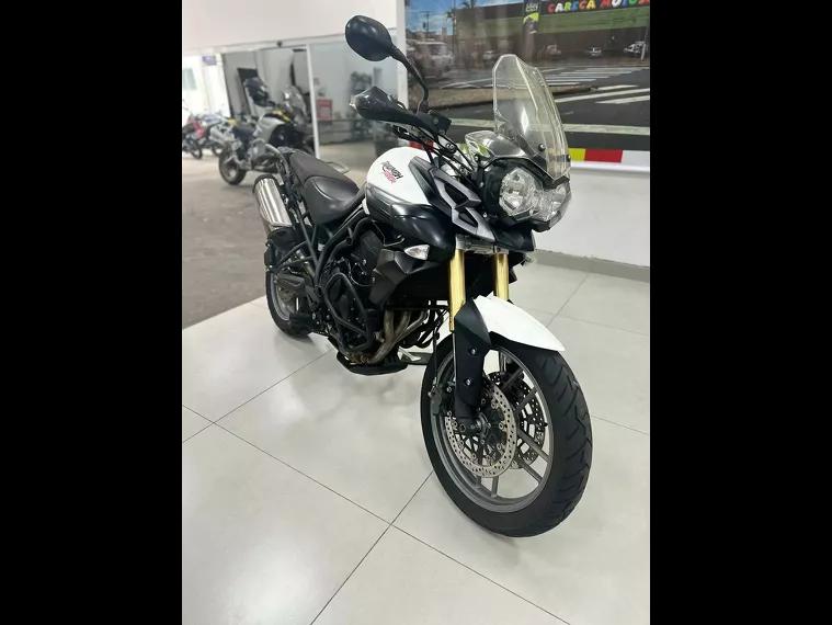 Triumph Tiger 800 Branco 10