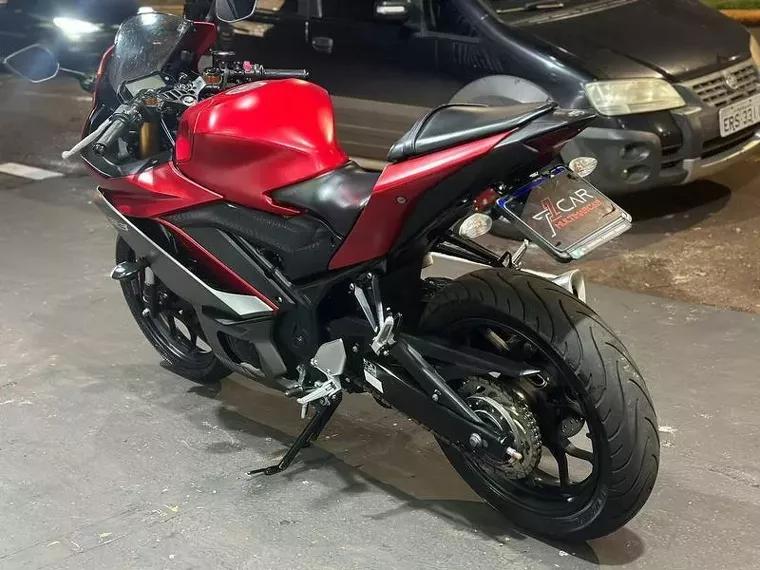 Yamaha YZF R3 Vermelho 2