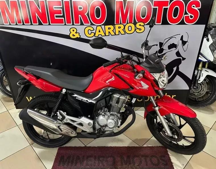 Honda CG 160 Vermelho 1