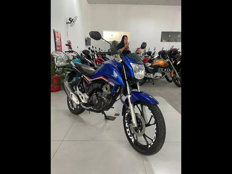 Honda CG 160 Azul 3