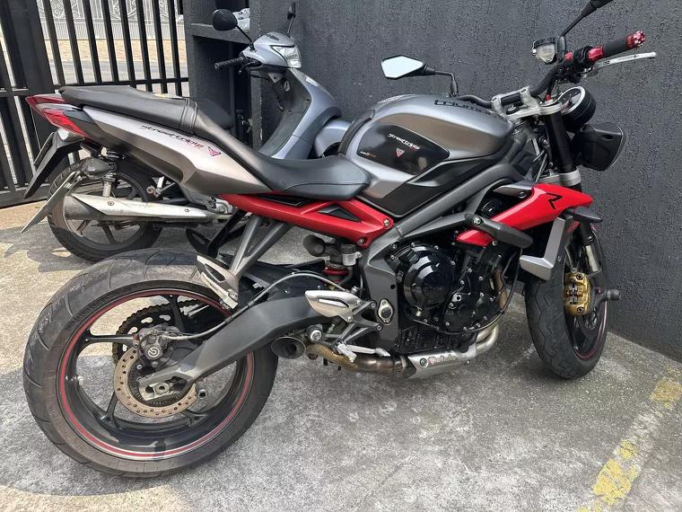 Triumph Street Triple Cinza 7