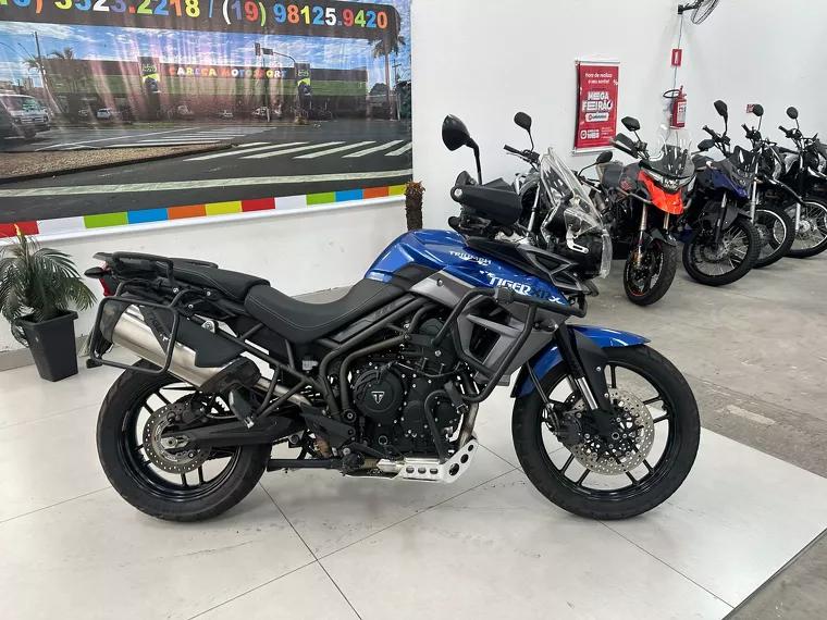 Triumph Tiger 800 Azul 18